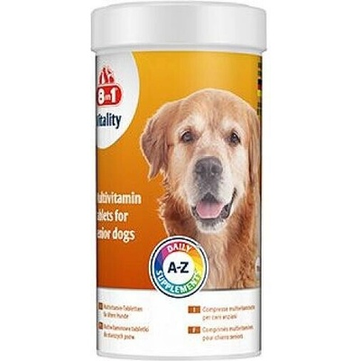 8 in 1 Pet Products Vitality Multivitamin for Senior Dogs 70 tbl
