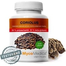 MycoMedica Coriolus 50% vysoká koncentrácia 90 kapsúl 500mg extraktu