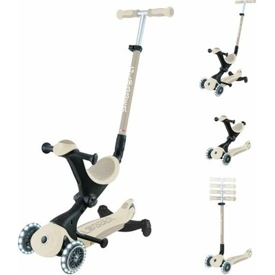 Globber Go Up deluxe lights ecologic 360 ° coconut