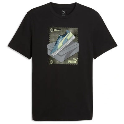 PUMA Graphic Tee Размер: L / Цвят: черен