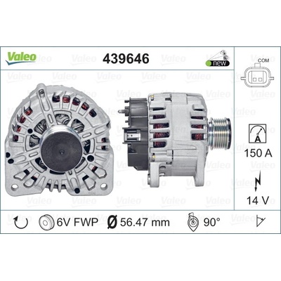 Alternátor VALEO 439646