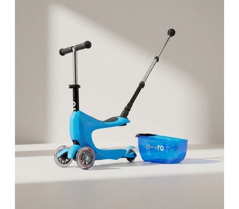 Micro Mini2go Deluxe Plus modrá
