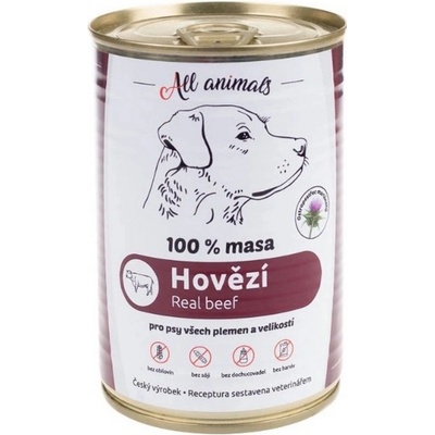 All Animals DOG hovädzie mleté 400 g