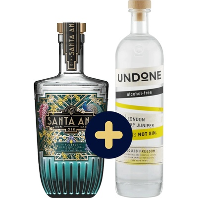 Santa Ana Gin + Undone No.2 Not Gin (set 1 x 0.7 l, 1 x 0.7 l)