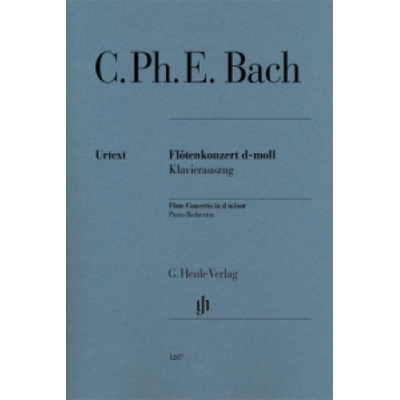 Bach, Carl Philipp Emanuel Flötenkonzert d-moll