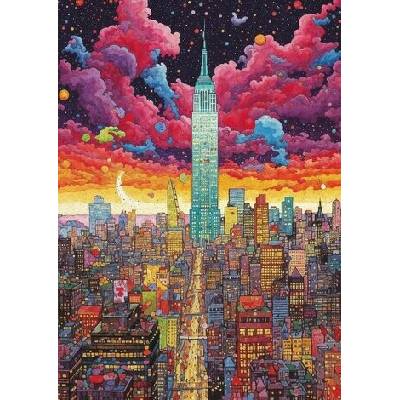 ART PUZZLE WOWO Series Farebný New York 1000 dielov