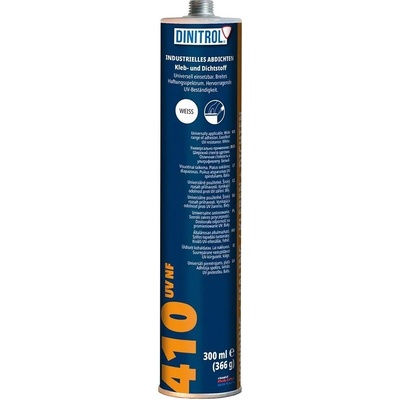 DINITROL 410 UV polyuretanové lepidlo 300ml bílé