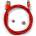 HARAHU Usb заряден кабел 3в1 с магнитни накрайници - Червен kp30704