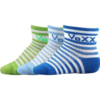 VOXX Ponožky Fredíček mix pruhy/kluk 3 pár