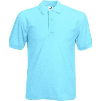 Fruit of the Loom pánská směsová polokošile nebeská F502 modrá