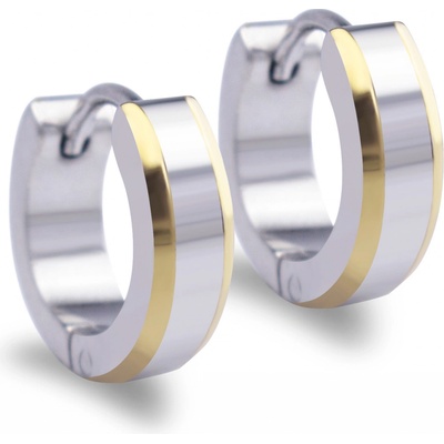 BRUNOshop.cz Náušnice KROUŽKY gold 1,4 cm S3681