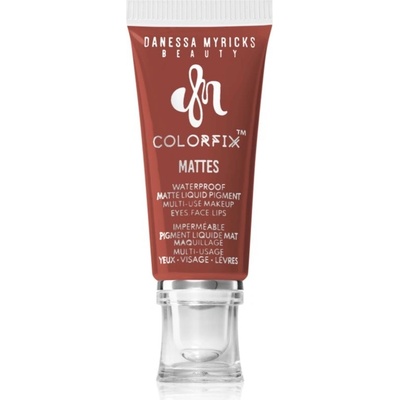 Danessa Myricks Beauty Colorfix Mattes multifunkční líčidlo pro oči rty a tvář Chestnut 10 ml