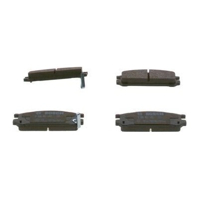 Sada brzdových platničiek kotúčovej brzdy BOSCH 0 986 461 143