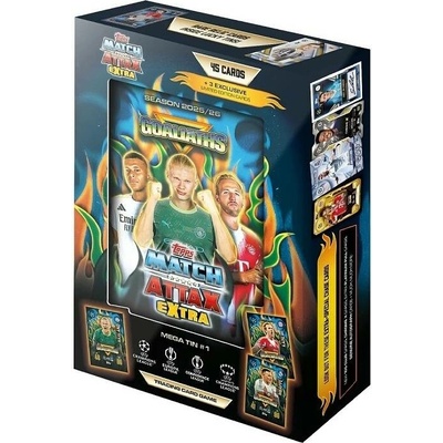 Topps 2025/26 Match Attax EXTRA UEFA Club Competitions Mega Tin 1 Goaliath.