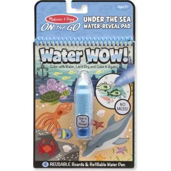 Image 1 of Melissa & Doug - Книжка за оцветяване на водна основа - Подводен свят