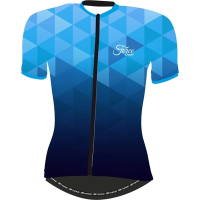 Force GEM krátky rukáv modrý dámsky