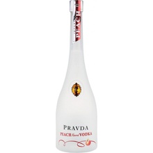 Pravda Vodka Peach 37,5% 0,7 l (čistá fľaša)