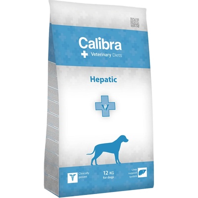 Calibra Veterinary Diet Dog Hepatic s lososem 2 x 12 kg