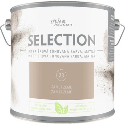 StyleColor Selection 2,5 l Zamat zeme hnedá