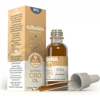 Cibdol CBD olej 5% 1500 mg 30 ml