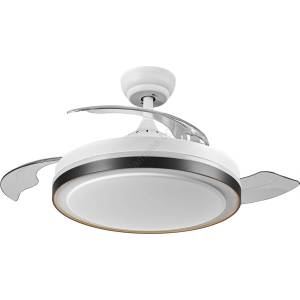 OSRAM - LED таванен вентилатор с осветление CEILING FAN LED/66W/230V бял + дистанционно управление (P227845)
