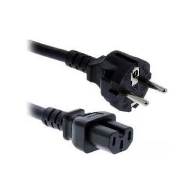 Cisco Захранващ кабел CISCO Europe AC Type A Power Cable, Schuko CEE 7/7 to IEC-60320-C15, 2.44 м, Черен, CAB-TA-EU=