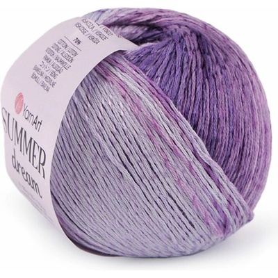 Pletací příze Summer Dream 100 g - 2 (4306) fialová lila