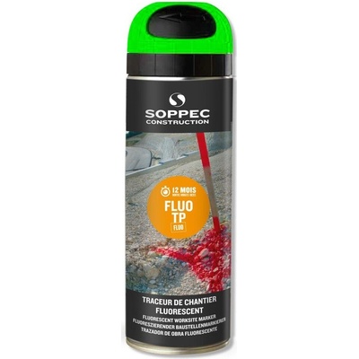 SOPPEC Značkovací sprej FLUO fluorescentný zelený 500 ml