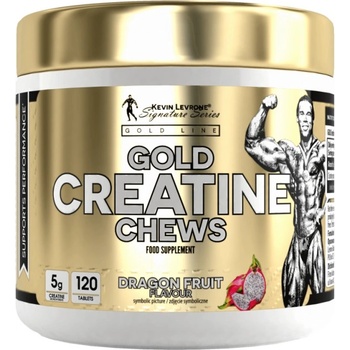 Kevin Levrone Signature Series Gold Creatine Chews | Creatine Monohydrate [120 Дъвчащи таблетки] Dragon Fruit