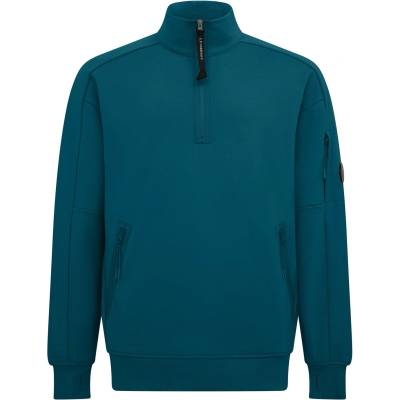 C.P. Company Блуза CP COMPANY Lens Arm Quarter Zip Sweatshirt - Ink Blue 848