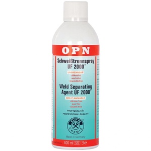 OPN Спрей против пръски от заваряване OPN 60043, UF-2000, НЕЗАПАЛИМ, 400 ml (OPN 60043)
