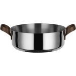 Alessi Съд за готвене EDO 24 см, неръждаема стомана, Alessi (ALPU10224)