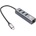 VCOM Докинг станция, VCom DH311B, Docking USB Type-C to USB3.0 x 3 LAN (DH311B)