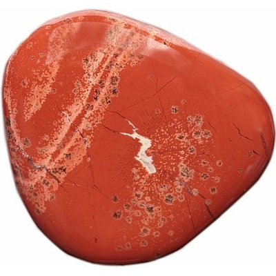 Nefertitis Jaspis červený placička - cca 4 - 5 cm