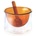 Philippi (Германия) Купичка за сладолед philippi gelato с лъжица - цвят карамел (ph 113018)