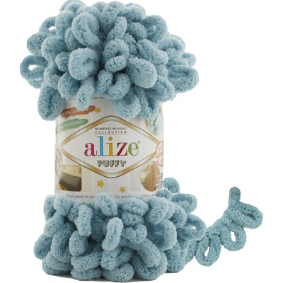 Alize Puffy 100g Farba: staromodrá 414