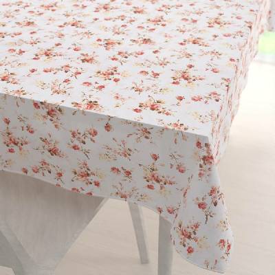 Biante bavlna ubrus Sandra SA-304 Oranžovo žluté růžičky na bílém 80x120 cm