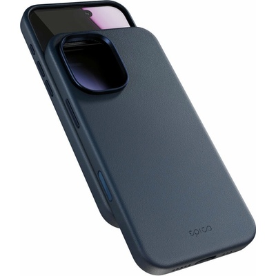 Epico Mag+ kožený kryt iPhone 17 - modrá 93910131600001