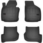 FroGum Гумени стелки Frogum Proline 3D съвместими с GOLF 6 (2008-2012)/SKODA OCTAVIA 2 (2004-2013)/SKODA OCTAVIA 2 RS (2005-2013)/SKODA OCTAVIA 2 SCOUT (2007-2013) 4 ЧАСТИ