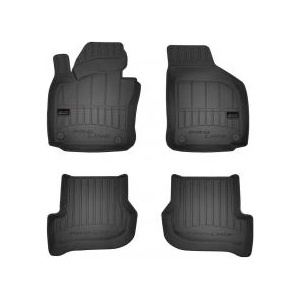 FroGum Гумени стелки Frogum Proline 3D съвместими с GOLF 6 (2008-2012)/SKODA OCTAVIA 2 (2004-2013)/SKODA OCTAVIA 2 RS (2005-2013)/SKODA OCTAVIA 2 SCOUT (2007-2013) 4 ЧАСТИ