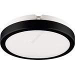Brilagi - LED Плафон за баня PERA LED/12W/230V Ø 18 см IP65 черен (BG0661)