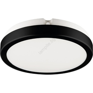Brilagi - LED Плафон за баня PERA LED/12W/230V Ø 18 см IP65 черен (BG0661)