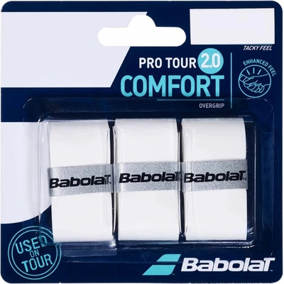 Babolat Pro Tour 2.0 3 ks bílá – Zboží Dáma