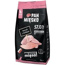 PAN MIĘSKO Kuracie s králikom pre mačiatka XS 1,6 kg