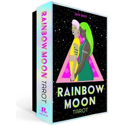 Rockpool Оригинални карти Таро Rainbow Moon Tarot - Sam Rook