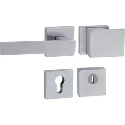 In-Design Cubo/Square hranatá rozeta PZ chrom broušený
