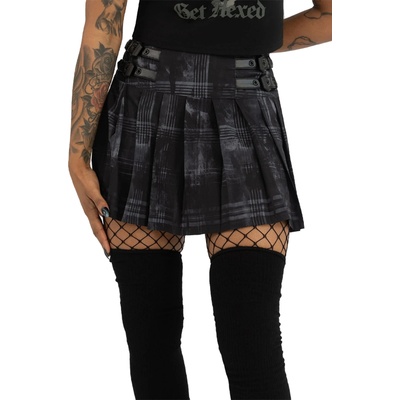 KILLSTAR дамска пола KILLSTAR - Stormcloud - сиво/черно - KSRA011171