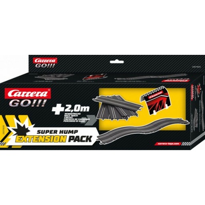 Carrera GO 71609 Rozšiřující set 0,7m Nerovná dráha-most