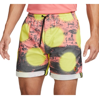 Nike Dri-FIT Heritage Print Tennis shorts volt