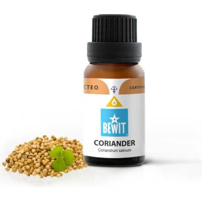 BEWIT Koriandr semena RAW CO₂ esenciální olej 15 ml
